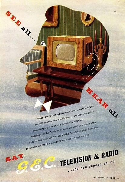 1940s UK televisions gec marconi