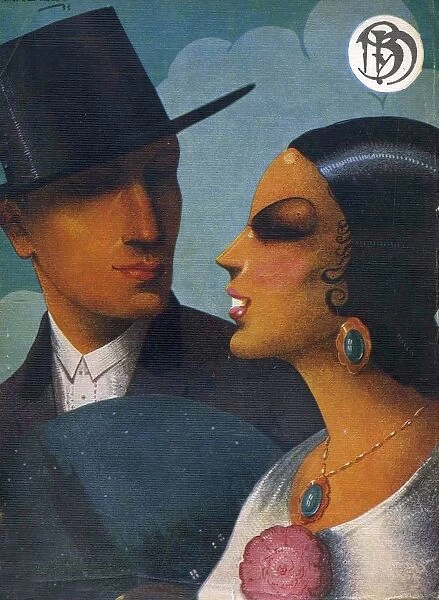 Blanco y Negro 1920s Spain eveningwear cc