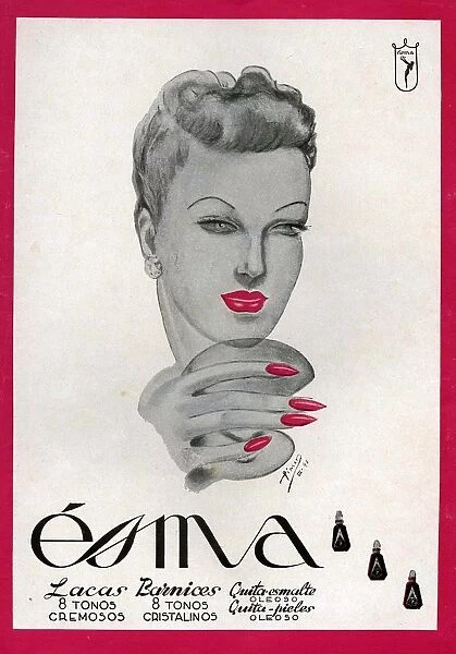 Esma 1942 1940s Spain cc face creams beauty moisturiser skin care skincare