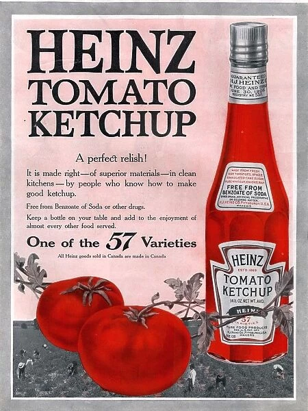 Heinz 1910s USA
