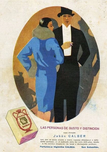 Jabon Calber 1920s Spain cc couples mens evening dress