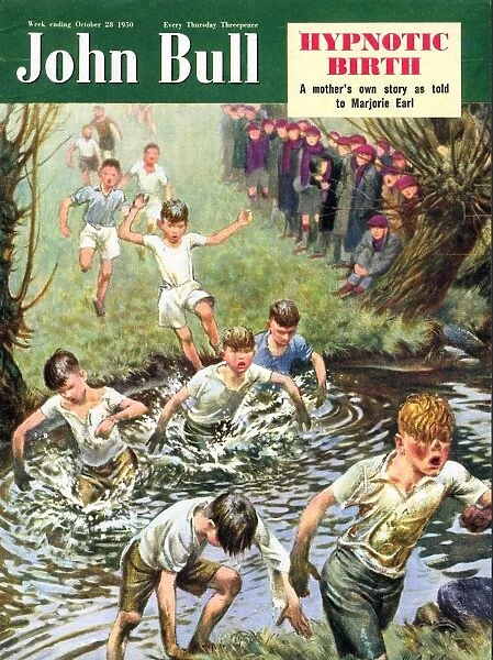 John Bull 1950 1950s UK cross country running races athletics magazines athletes