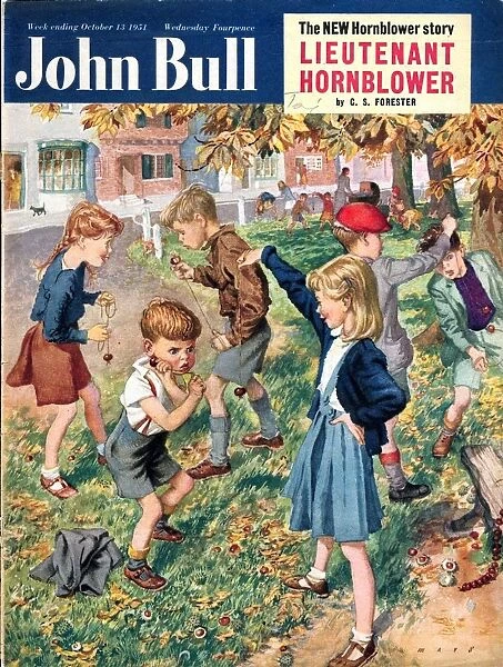 John Bull 1950s UK conkers games magazines