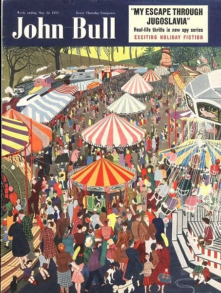 John Bull 1950s UK fairs magazines funfairs