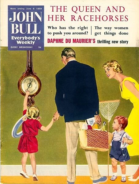 John Bull 1950s UK holidays weather magazines