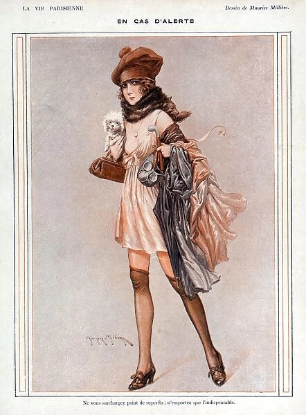 La Vie Parisienne 1918 1910s France Maurice Milliere illustrations erotica womens