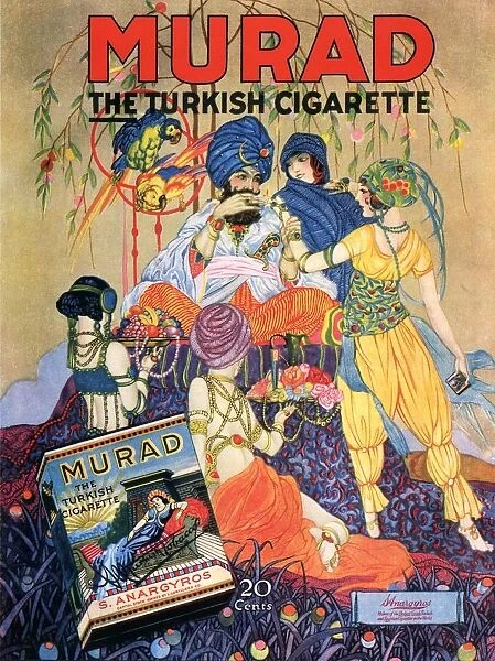 Murad Turkish 1910s USA egyptian