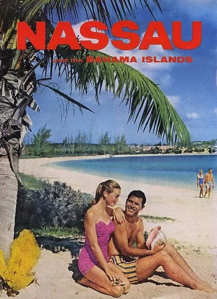 Nassau And Bahama Islands 1950s UK beaches seaside holidays sunbathing bahamas tourism