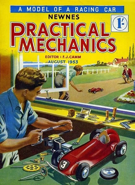 Practical Mechanics 1953 1950s UK magazines model cars