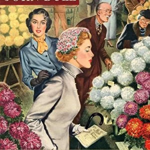 John Bull 1953 1950s UK flowers shopping magazines horticulture