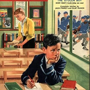 John Bull 1957 1950s UK naughty children schools magazines
