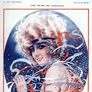 La Vie Parisienne 1923 1920s France Maurice Milliere illustrations womens portraits