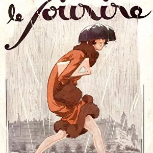 Le Sourire 1926 1920s France seasons winter raining womens magazines
