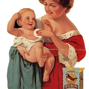 Robin Starch 1911 1910s UK babies washing powder mothers Edwardian products detergent