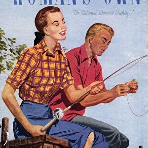 Womans Own 1940s UK fishing magazines