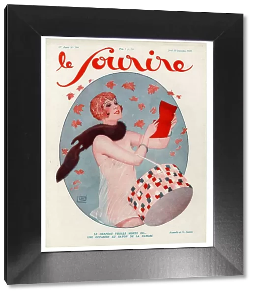 1920s France Le Sourire Magazine Cover