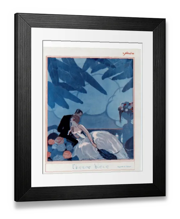 Framed Print : France Le Sourire Magazine Plate Framed Print : France Le Sourire Magazine Plate