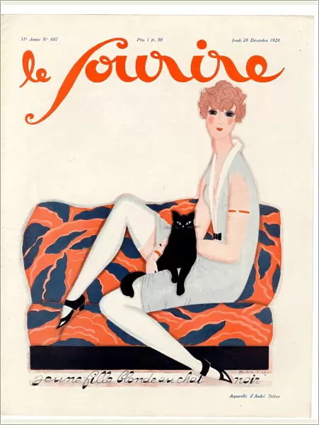 1910s France Le Sourire Magazine Cover