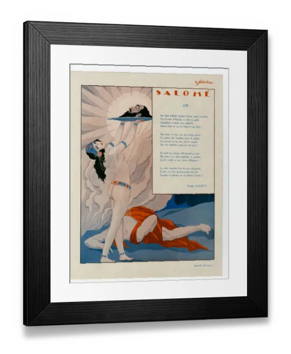 Framed Print : France Le Sourire Magazine Plate Framed Print : France Le Sourire Magazine Plate