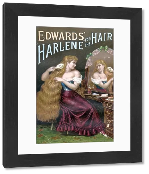Edwards Harlene for Hair 1890s UK hair products womens