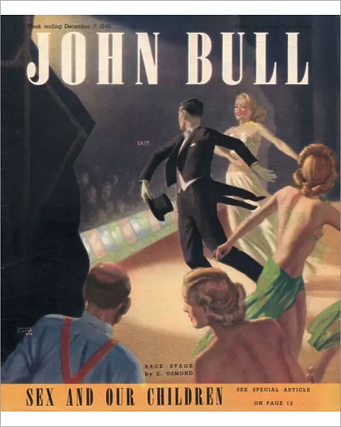 John Bull 1946 1940s UK stage musicals dancers magazines dancing