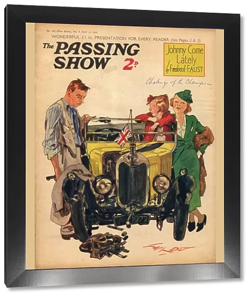 1930s, UK, Passing Show, Magazine Cover