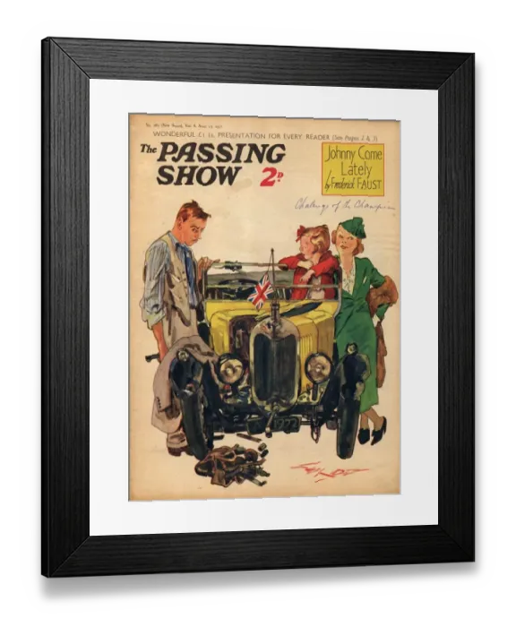 Framed Print : 1930s, UK, Passing Show, Magazine Cover Framed Print : 1930s, UK, Passing Show, Magazine Cover