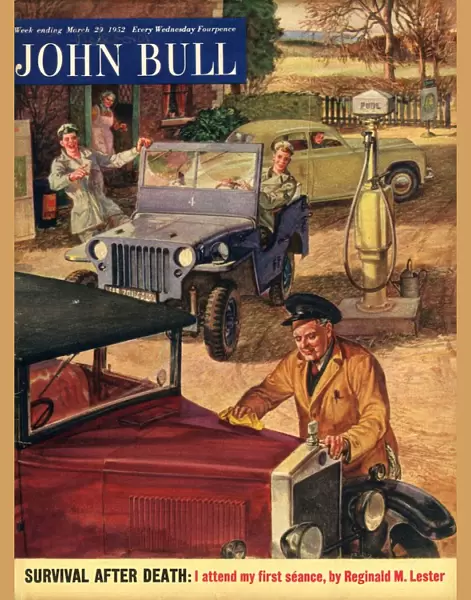John Bull 1952 1950s UK cars magazines