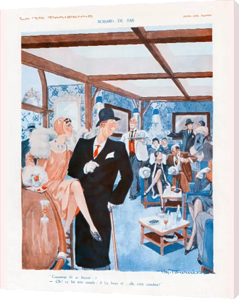 La Vie Parisienne 1930 1930s France cc bars drinking hotels