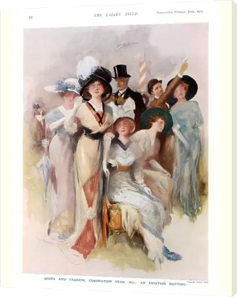 Fashion at Ascot Races 1911 1910s UK cc royal ascot horses racing womens spectators