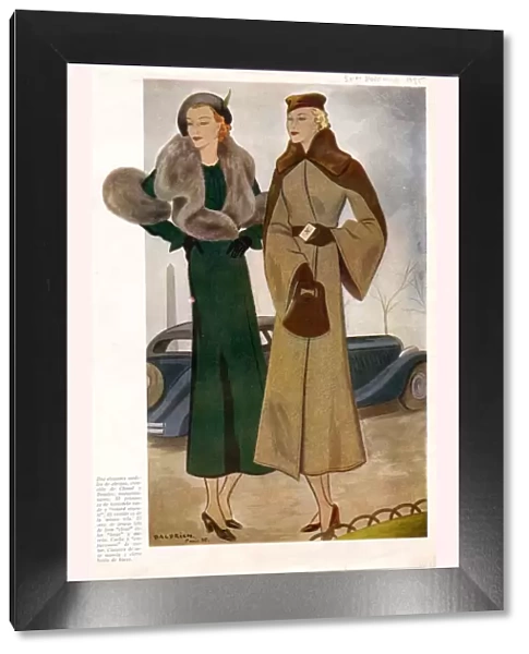 Spanish Fashion Coats 1935 1930s Spain cc womens coats