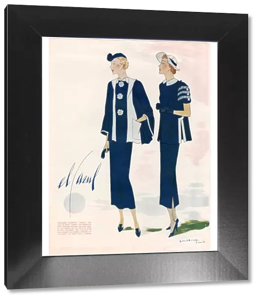 Spanish Fashion 1936 1930s Spain cc pattern books womens suits patterns