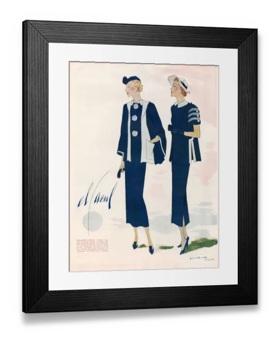Framed Print : Spanish Fashion 1936 1930s Spain cc pattern books womens suits patterns Framed Print : Spanish Fashion 1936 1930s Spain cc pattern books womens suits patterns
