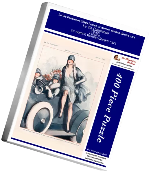 La Vie Parisienne 1920s France cc women woman drivers cars