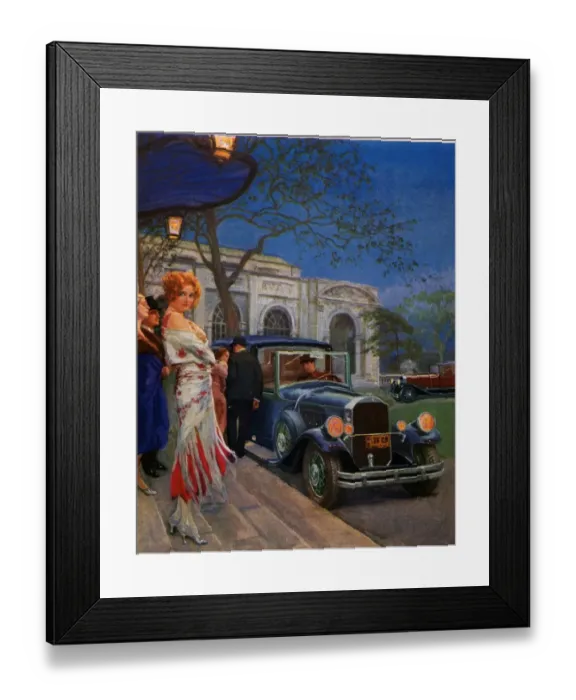 Framed Print : Pierce Arrow 1920s USA CC cars womens Framed Print : Pierce Arrow 1920s USA CC cars womens
