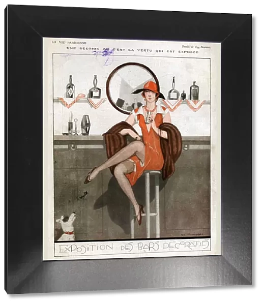 la Vie Parisienne 1920s France bars alcohol cocktails glamour stockings