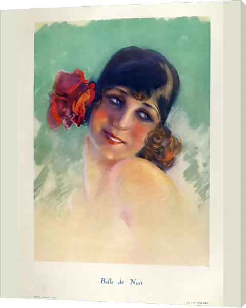 La Vie Parisienne 1920 1920s France cc portraits flowers