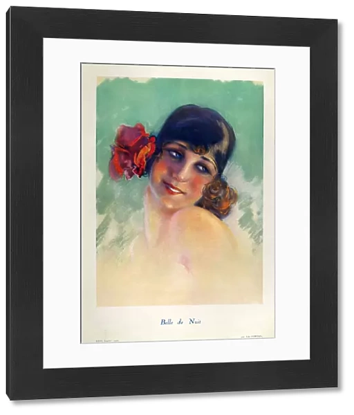 La Vie Parisienne 1920 1920s France cc portraits flowers