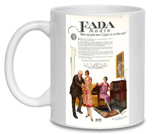 Fada Radio 1920s USA cc radios grandparents grandfathers grandmothers