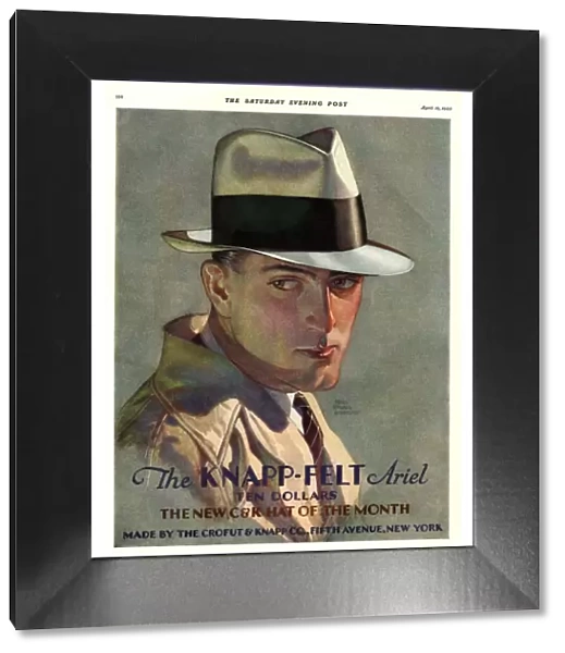 Knapp-Felt 1930 1930s USA mens hats