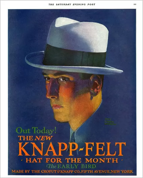 Knapp-Felt 1920s USA mens hats portraits