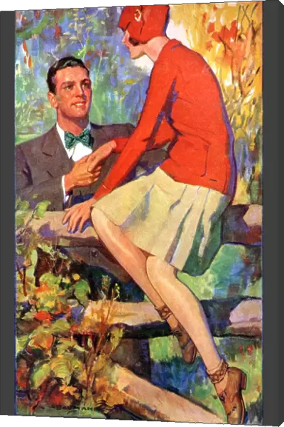 Romance 1920s USA manners chivalry chivalrous