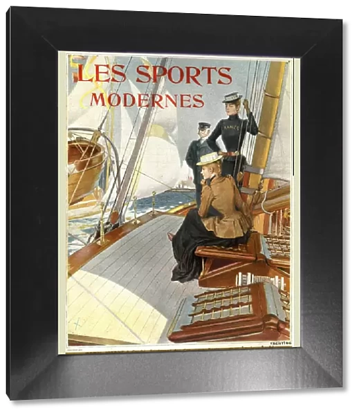 Les Sports Modernes 1910s France cc magazines sailing boats ships