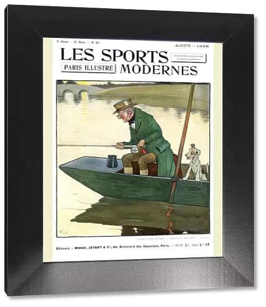 Les Sports Modernes 1906 1900s France cc magazines fishing boats dogs