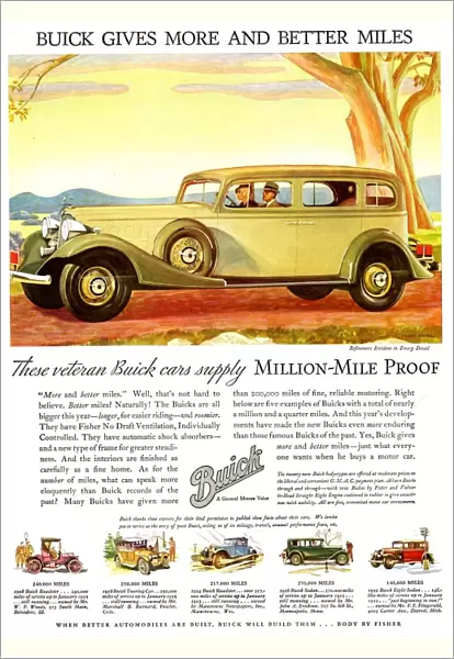 Buick Division Of General Motors 1930s USA cc cars