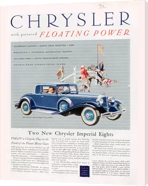 Chrysler 1932 1930s USA cc cars greyhounds racing dogs
