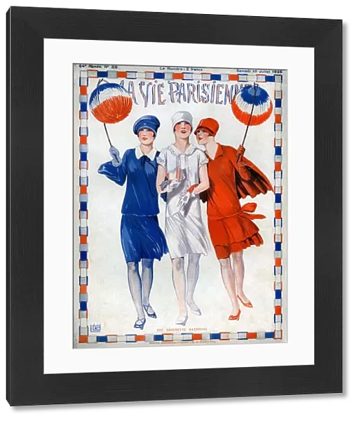La Vie Parisienne 1926 1920s France cc womens hats