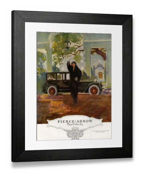 Framed Print : Pierce-Arrow 1920s USA CC cars pierce arrow Framed Print : Pierce-Arrow 1920s USA CC cars pierce arrow