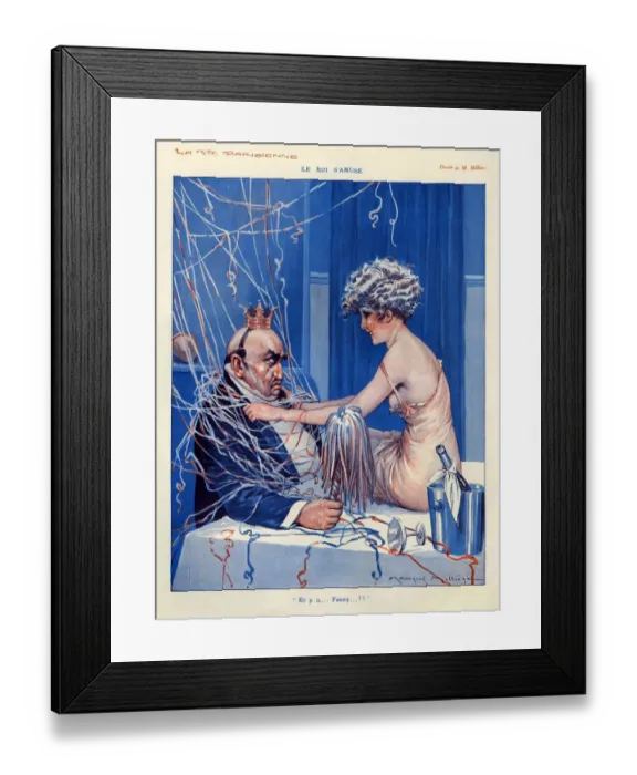 Framed Print : La Vie Parisienne 1930 1930s France cc erotica sugar daddy daddies party dirty old men Framed Print : La Vie Parisienne 1930 1930s France cc erotica sugar daddy daddies party dirty old men
