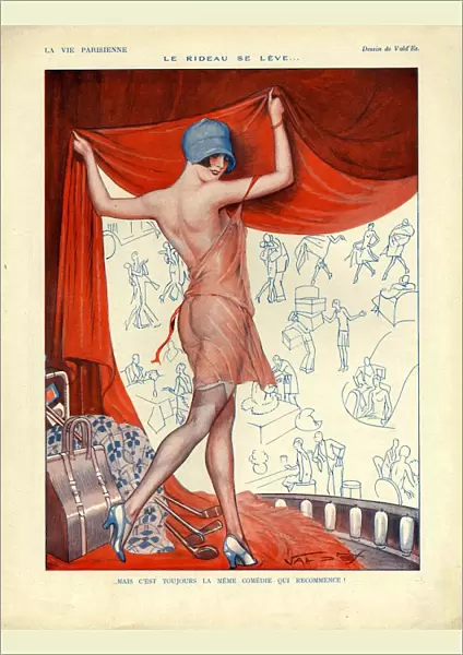 La Vie Parisienne 1927 1920s France cc glamour